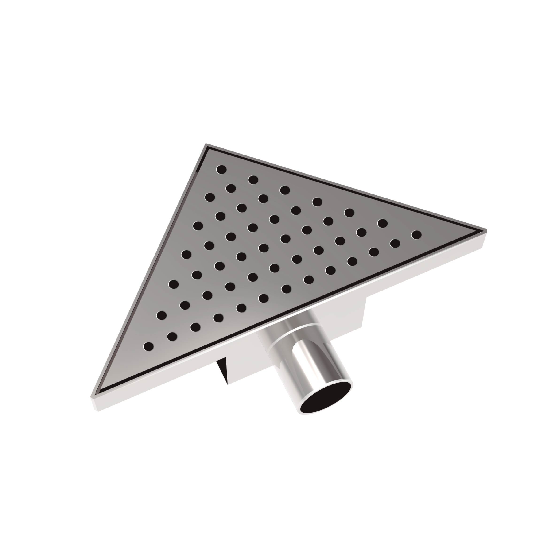 Desagüe Triangular Acero Inox. 